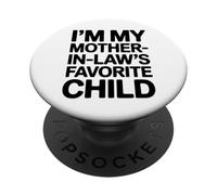 Sono l"idea infantile preferita di mia suocera PopSockets PopGrip Adesivo