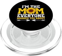 Sono la mamma che tutti ti hanno avvertito della madre girasole PopSockets PopGrip per MagSafe