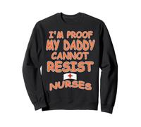 Sono la Prova Che papà AMA l’Umorismo Infermieristico Felpa