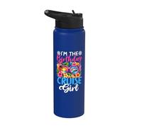 Sono la ragazza da crociera di compleanno Stainless Steel Insulated Water Bottle