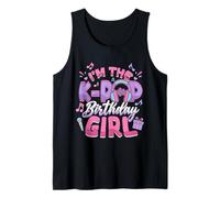 Sono la Ragazza del Compleanno del K-Pop Korean Pop Birthday Kid Canotta