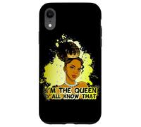 Sono la regina saprai che la regina nera melanina sista Custodia per iPhone XR