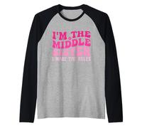 Sono la Sorella di Mezzo, stabilisco Le Regole, Sorella Maglia con Maniche Raglan