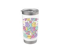 Sono la sorella maggiore che mi rende il capo orgoglioso Big Sis Bicchiere termico in acciaio inox doppia parete