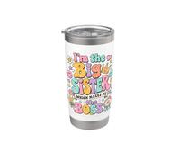 Sono la sorella maggiore che mi rende il capo orgoglioso Big Sis Bicchiere termico in acciaio inox doppia parete