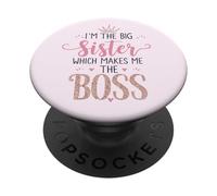 Sono la sorella maggiore che mi rende il capo orgoglioso Big Sis PopSockets PopGrip Adesivo