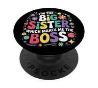 Sono la sorella maggiore che mi rende il capo orgoglioso Big Sis PopSockets PopGrip Adesivo