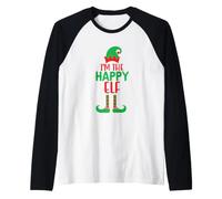 Sono l'Elfo Felice Maglia con Maniche Raglan