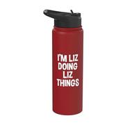 Sono Liz che fa cose divertenti a Liz Stainless Steel Insulated Water Bottle