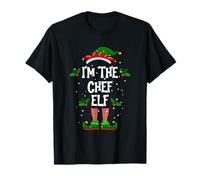 Sono Lo Chef Elf Christmas Xmas Piajama PJ Men Women Maglietta