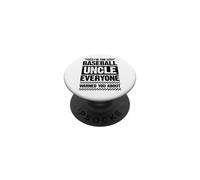 Sono lo zio del baseball, tutti ti hanno avvertito PopSockets PopGrip Adesivo