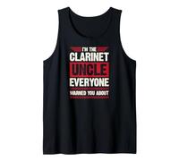 Sono Lo Zio del clarinetto Tutti Ti Hanno Avvertito Canotta