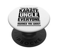 Sono lo zio del karate che tutti ti hanno avvertito PopSockets PopGrip Adesivo