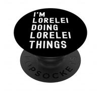 Sono Lorelei Que Fa Cose di Lorelei PopSockets PopGrip Adesivo
