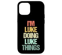 Sono Luke Doing Luke Things - Divertente Dire Nome Fresco Luke Custodia per iPhone 12/12 Pro