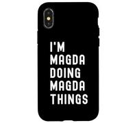 Sono Magda Que Fa Cose di Magda Custodia per iPhone X/XS