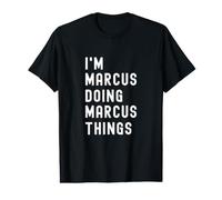 Sono Marcus Que Fa Cose di Marcus Maglietta con Stampa Grafica Economica