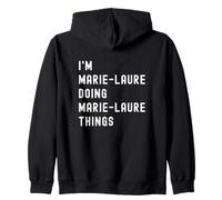 Sono Marie-Laure Que Fa Cose di Marie-Laure Felpa con Cappuccio