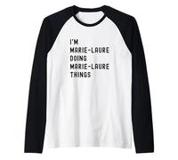Sono Marie-Laure Que Fa Cose di Marie-Laure Maglia con Maniche Raglan