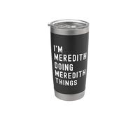 Sono Meredith Que Fa Cose di Meredith Bicchiere termico in acciaio inox doppia parete