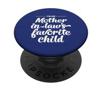 SONO MIA MADRE IN LEGGE IL BAMBINO PREFERITO PopSockets PopGrip Adesivo