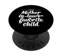 SONO MIA MADRE IN LEGGE IL BAMBINO PREFERITO PopSockets PopGrip Adesivo