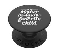 SONO MIA MADRE IN LEGGE IL BAMBINO PREFERITO PopSockets PopGrip Adesivo