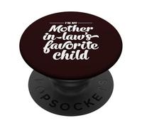 SONO MIA MADRE IN LEGGE IL BAMBINO PREFERITO PopSockets PopGrip Adesivo