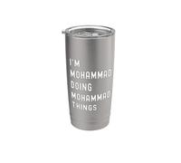 Sono Mohammad Que Fa Cose di Mohammad Bicchiere termico in acciaio inox doppia parete