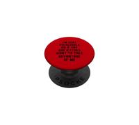 Sono molto vulnerabile RN se qualcuno vuole approfittare di me PopSockets PopGrip Adesivo