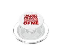 Sono molto vulnerabile RN se qualcuno vuole approfittare di me PopSockets PopGrip per MagSafe
