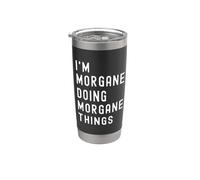 Sono Morgane Que Fa Cose di Morgane Bicchiere termico in acciaio inox doppia parete