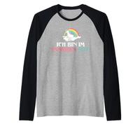 Sono Morto Dentro l'unicorno Maglia con Maniche Raglan