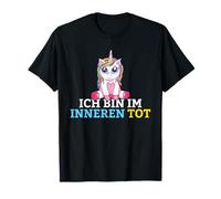 Sono Morto Dentro l'unicorno Maglietta