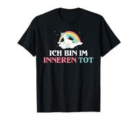 Sono Morto Dentro l'unicorno Maglietta