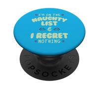 Sono nella lista cattiva e non mi pento di nulla PopSockets PopGrip Adesivo