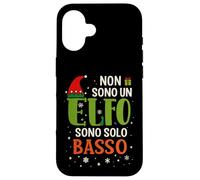 Sono Non Un Elfo Sono Solo Basso, Regalo Di Natale Per lui Custodia per iPhone 16