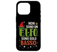 Sono Non Un Elfo Sono Solo Basso, Regalo Di Natale Per lui Custodia per iPhone 16 Pro