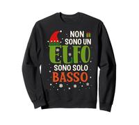 Sono Non Un Elfo Sono Solo Basso, Regalo di Natale per Lui Felpa