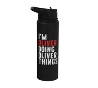 Sono Oliver che fa cose Oliver Stainless Steel Insulated Water Bottle