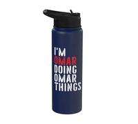 Sono Omar che fa cose Omar Stainless Steel Insulated Water Bottle