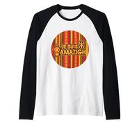 Sono Orgoglioso di Essere berbero - Gioielli Kabyle Maglia con Maniche Raglan