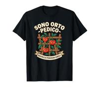 Sono Orto-Pedico Pomodori Ribelli Giardinaggio Divertente Maglietta