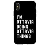 Sono Ottavia Que Fa Cose di Ottavia Custodia per iPhone X/XS
