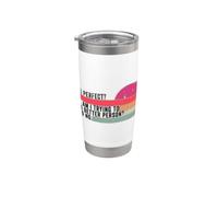 Sono perfetto? No - Divertente Bicchiere termico in acciaio inox doppia parete