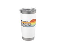 Sono perfetto? No - Divertente Bicchiere termico in acciaio inox doppia parete