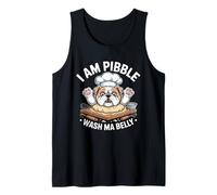Sono Pibble Dog Puppy Wash Clean My Belly Meme Pit Bull Canotta