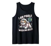 Sono Pibble Dog Puppy Wash Clean My Belly Meme Pit Bull Canotta