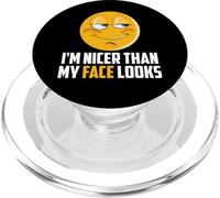 Sono più bello del mio volto sembra sassy PopSockets PopGrip per MagSafe