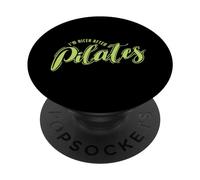 Sono più bello dopo Pilates Powerhouse Body PopSockets PopGrip Adesivo